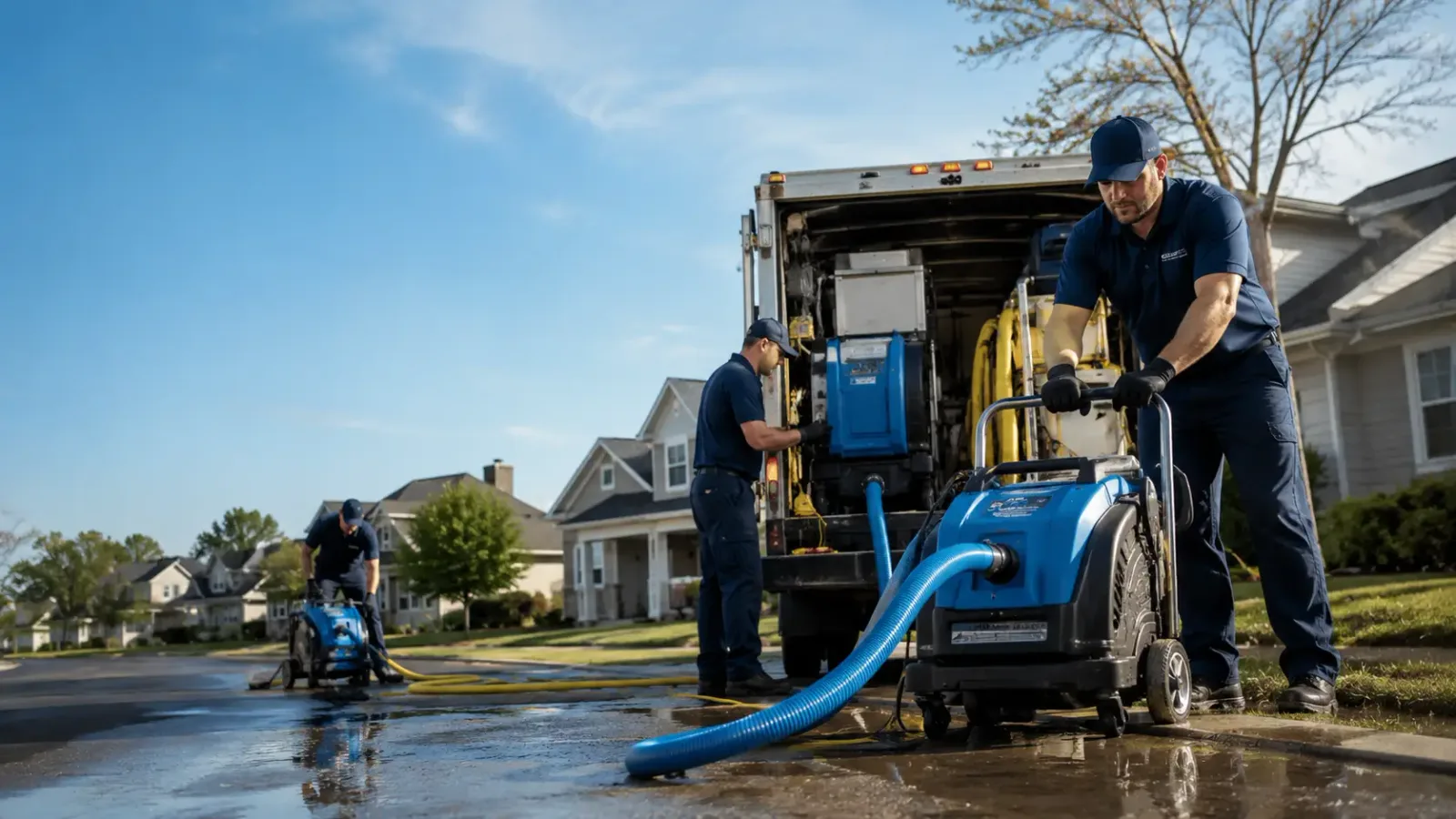 Flood Damage Cleanup in Hartford, WV